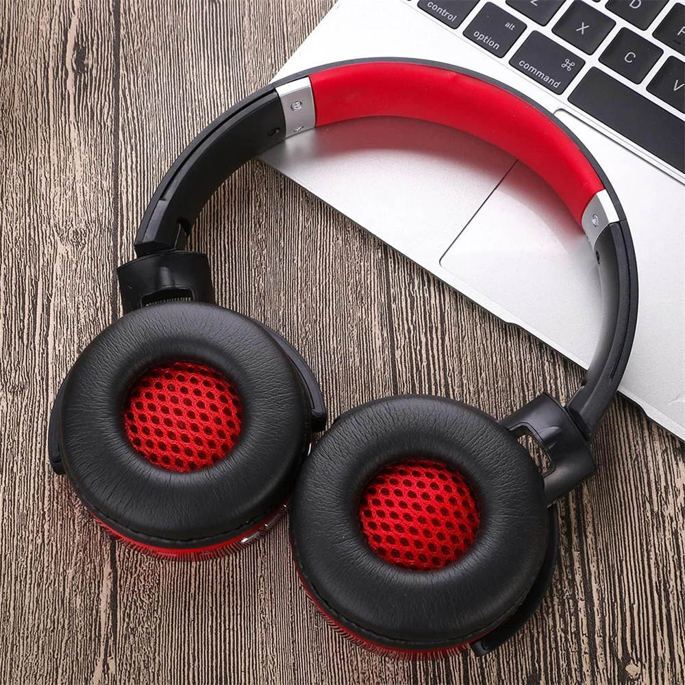 Gaming Headset Bluetooth Wireless Headset HIFI Noise Reduction Sound USB Audio Transmitter 3 5mm HiFi Deep Bass Headset Music