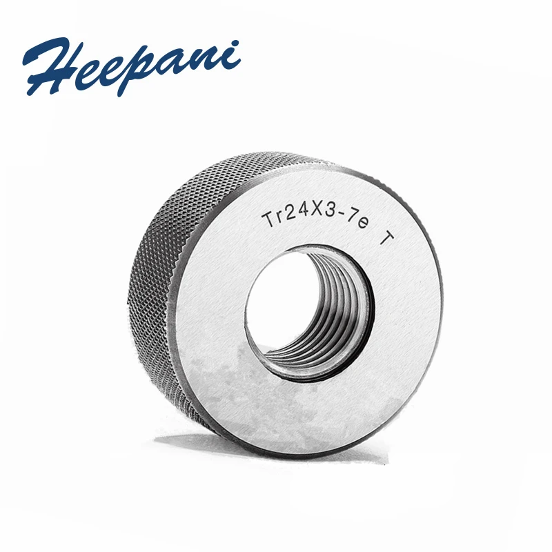 

High precision acme thread gauge Tr22x5 - Tr29x5 left threaded ring gauge 7e / 8e LH go and nogo can be customized Tr O gage