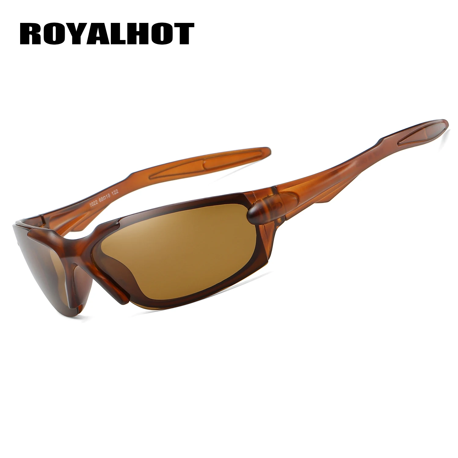 RoyalHot, мужские, женские, поляризационные, эластичные, спортивные, солнцезащитные очки, Ретро стиль, солнцезащитные очки, очки для мужчин, 900187 - Цвет линз: Brown