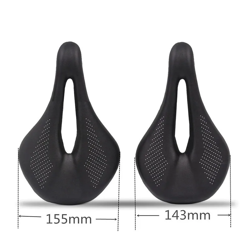 

Carbon Fiber Saddle 143mm/155mm Ultralight Road Bicycle Saddle MTB Mountian Bike Seat Comfortable Leather Cycling Cushion