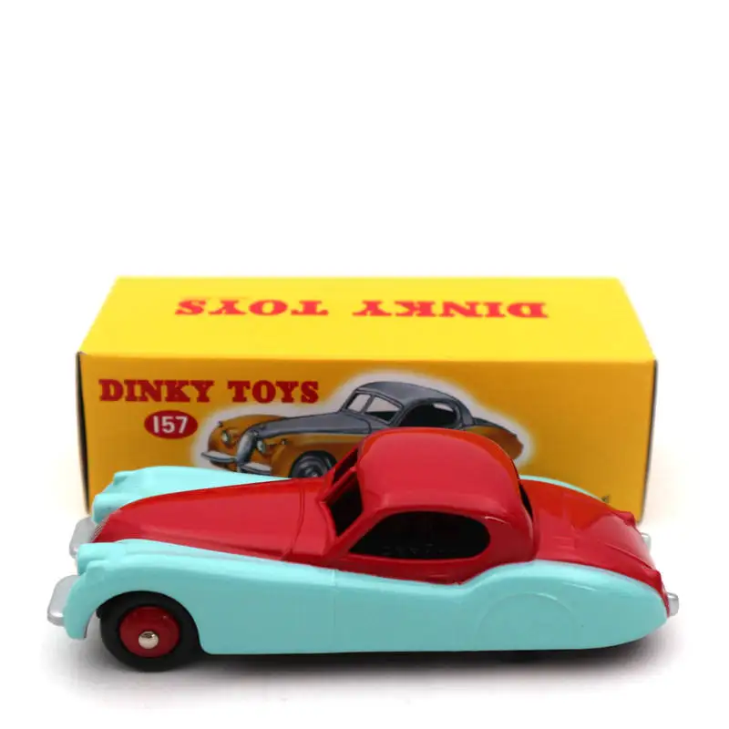 DeAgostini 1/43 Dinky toys 157 XK120 Coupe Diecast Toys Car Models Collection Gifts