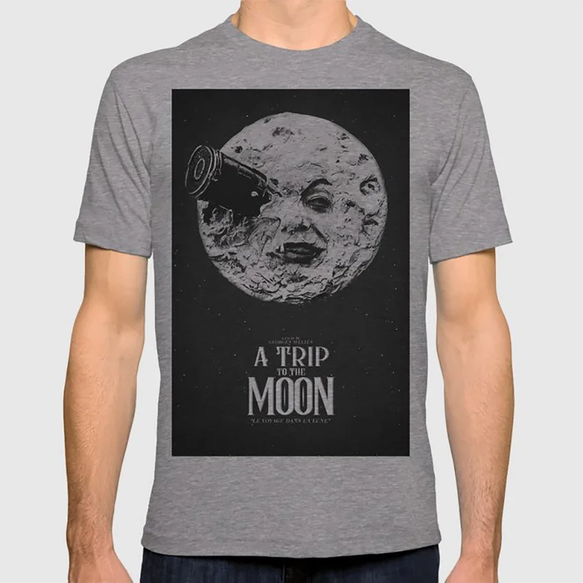 Поездку To The Moon футболка поездку to the moon Винтаж бесшумный фильм фантастического