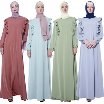 

Abaya Turkey Pakistani Islamic Muslim Hijab Dress Kaftan Elbise Robe Musulmane Longue Caftan Vestidos Largos Marokkaanse Jurk