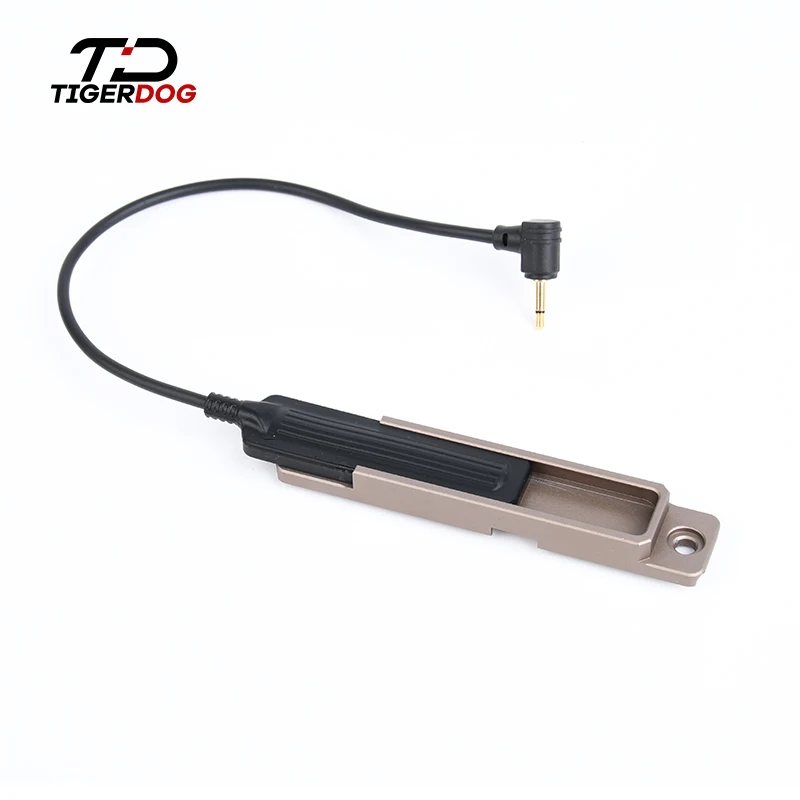 Airsoft Tactical Flashlight System Pressure Switch Pad RAT Tail Slot For Airsoft M300 M600 M400 Light DBAL-A2 M-lok keymod Rail