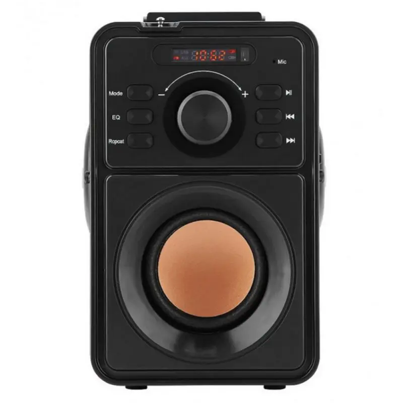 

High-quality Professional Handheld Wireless Stereo Bluetooth V4.2 + EDR Speaker Portable Subwoofer MP09