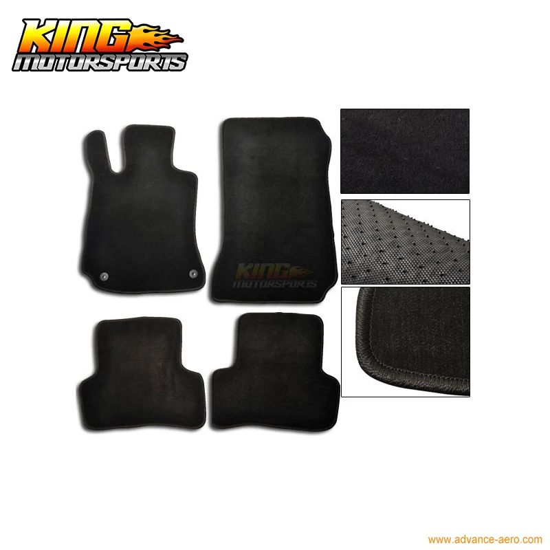 Fit For 08 10 Mercedes Benz W204 C Class Floor Mats Carpet Front Rear