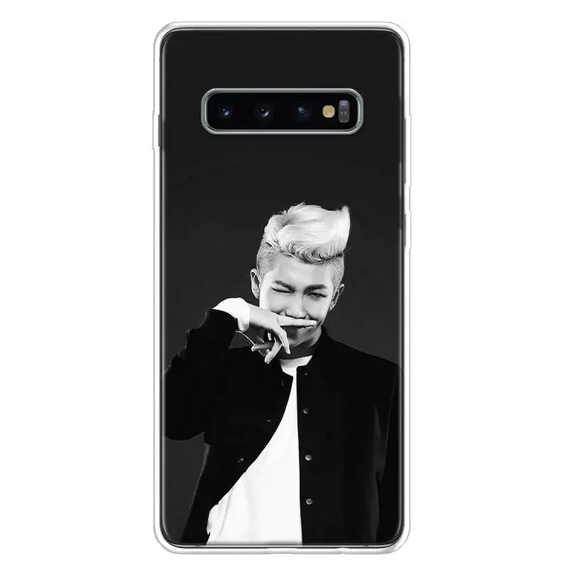 TW032-3 Рэп монстров RM Namjoon крышка чехол для телефона для samsung Galaxy A10 A20E A30 A40 A50 A70 A50S A80 M30S A6 A7 A8 A9 Plus+ Coque - Цвет: TW032-3