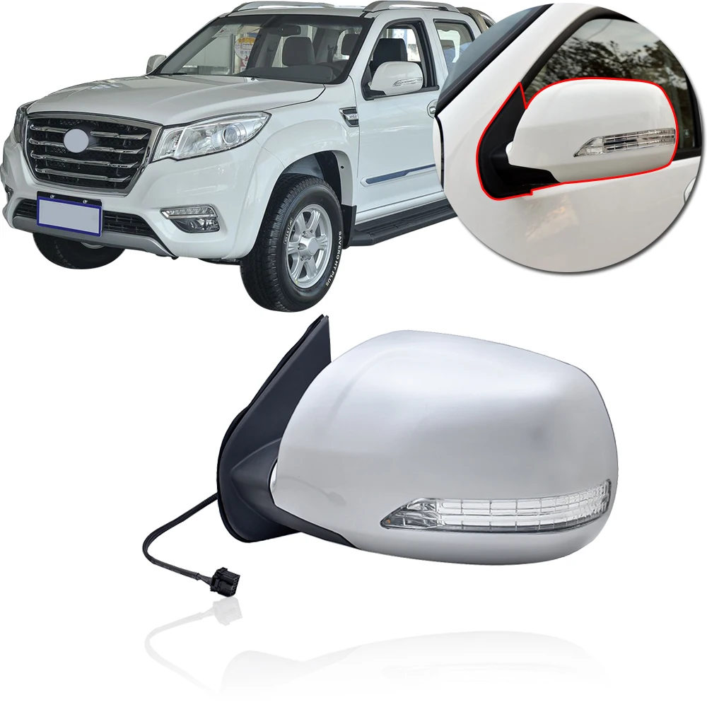 CAPQX боковое зеркало заднего вида 5 проводов 5Pin для Great Wall Wingle 6 2014 2015 2017 внешнее с