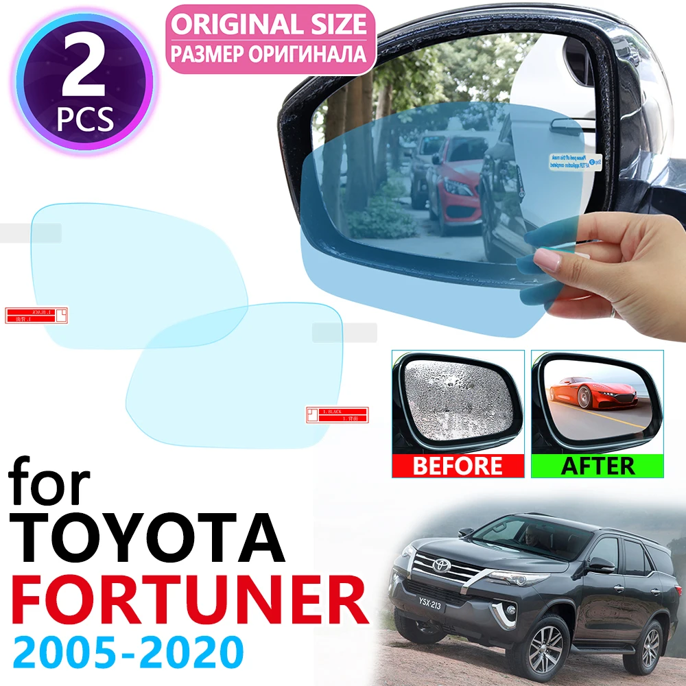 Для Toyota Fortuner AN50 AN60 AN150 AN160 Hilux SW4 SR5 2005 ~ 2020 полноразмерное зеркало заднего | Отзывы и видеообзор
