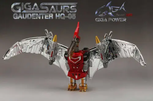 Игрушка-трансформер GP HQ-05R сплав покрытие Gaudenter G1 Swoop Красный Chorme светодиодный