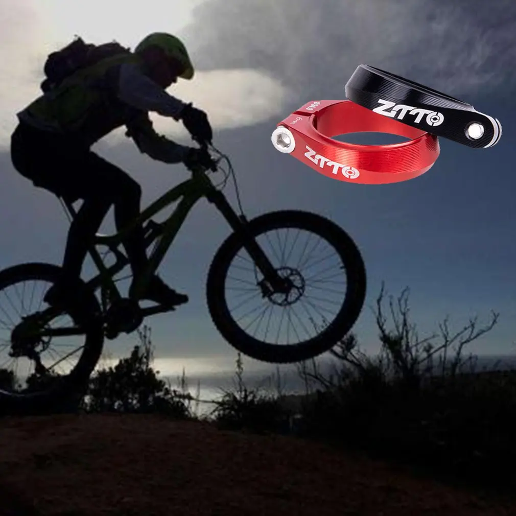 Алюминиевый сплав CNC Сверхлегкий дорожный велосипед MTB Горный зажим для сидения велосипеда подседельный штырь трубчатый зажим запчасти для велосипеда