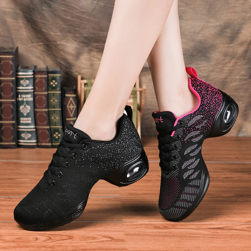 Sneakere Women Dance Practice Shoes Air Design Dance Shoes For Woman