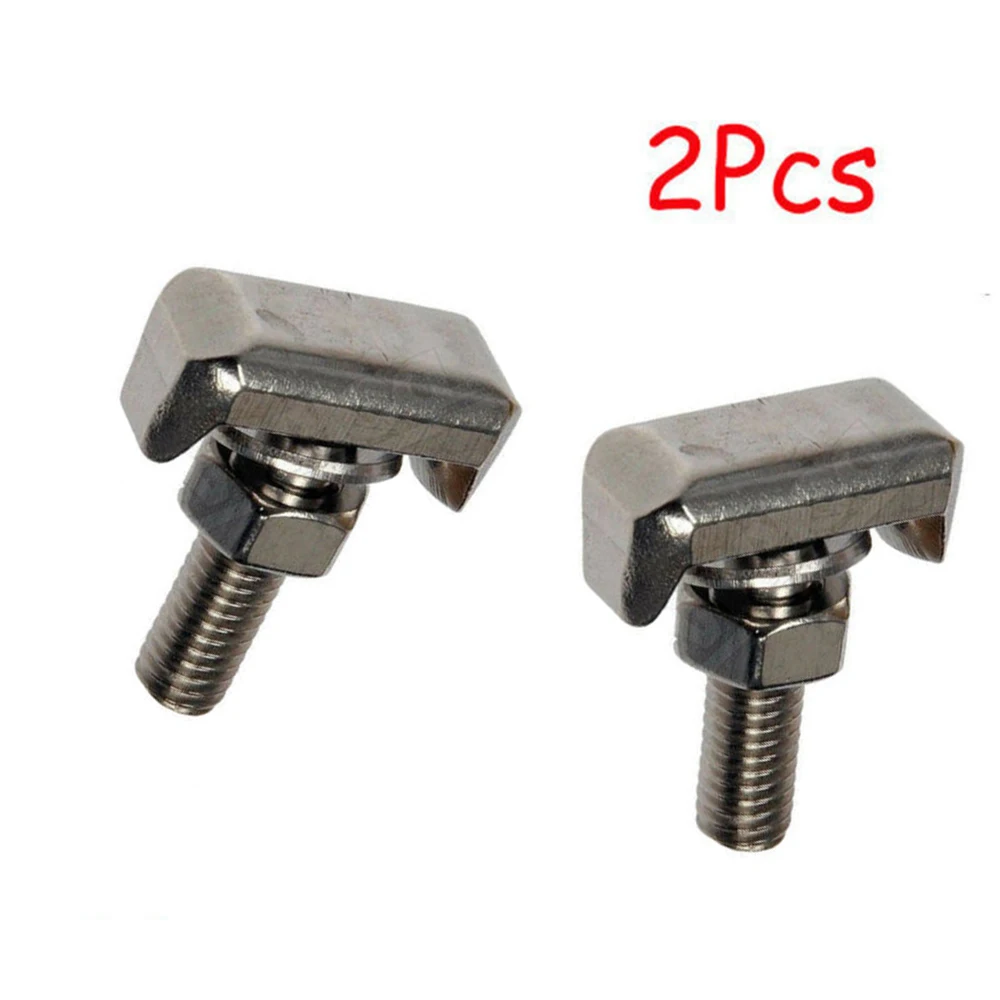 2 uds. De tornillo de coche Cable de batería conjunto de terminales arandela de tuerca de acero inoxidable 19116852 Kit de piezas de repuesto de automóviles ► Foto 3/4