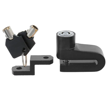 

Anti-Theft Sercurity Lock Brake Locking For Bikes Motorcycles Black
