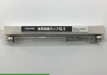 

2pcs,For TOSHIBA GL6 germicIdal 6W UVC lamp tube,GL 6WATT UV-C UV linear bulb,GL6-F