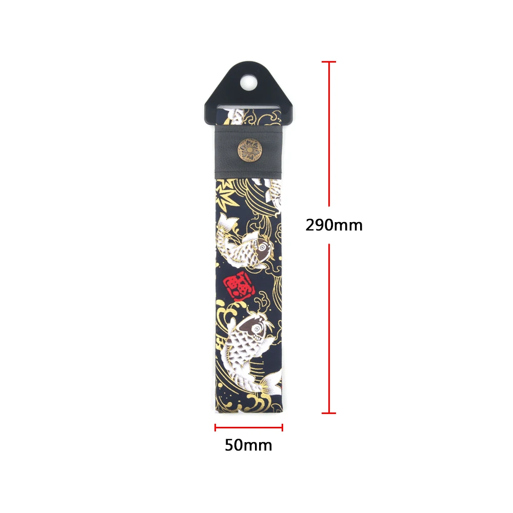 25cm Tow Strap Universal Racing Katana Car Tow Rope/Hook/Towing Bars Without Screws and Nuts car towing rope,car tow cable,car axle straps
