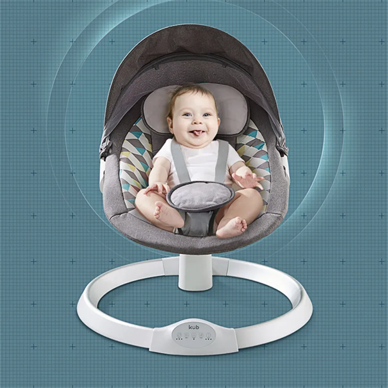 Электрическое детское кресло качалка для новорожденных детские качели с Bluetooth