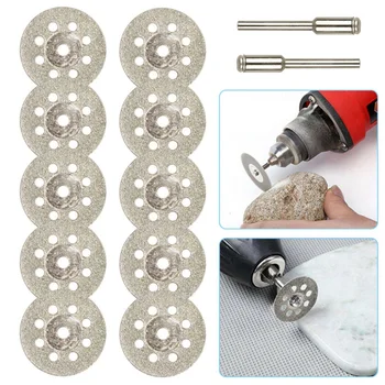 

10PCS 22mm Diameter Diamond Cutting Wheel Saw Blades Cut Off Discs Set
