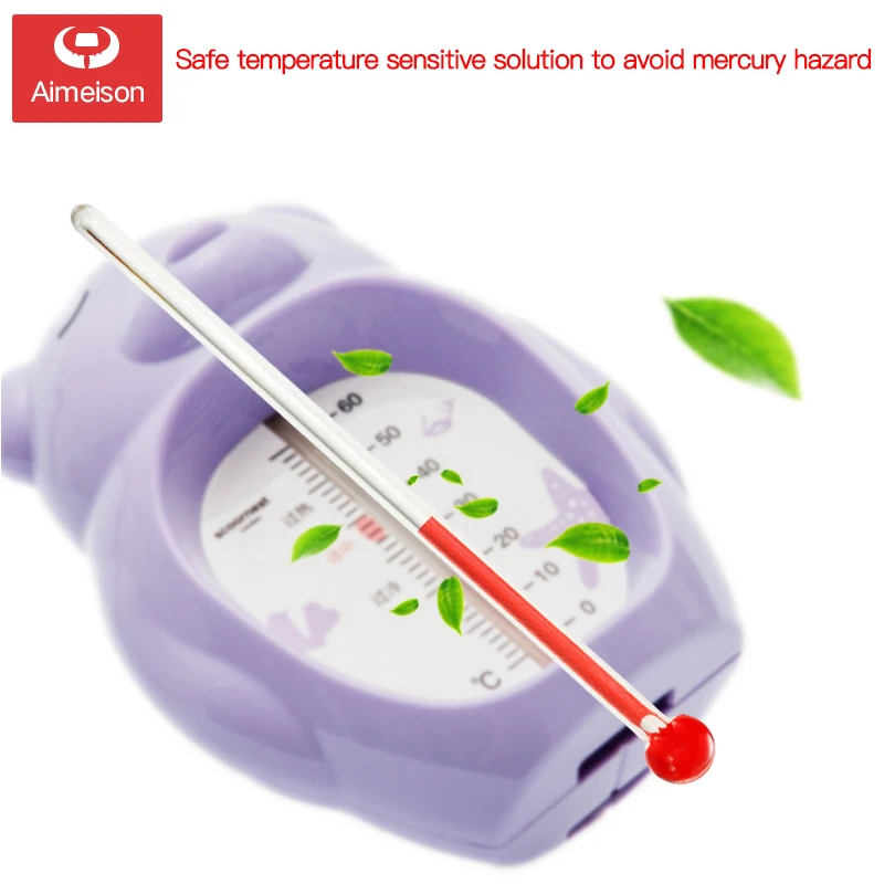 Aimeison Baby Water Thermometer Baby Measuring Bath Water Temperature Meter Card Home New Raw Children Thermometer