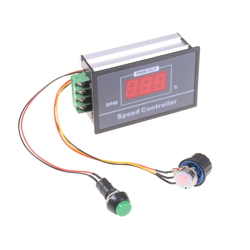 1PC PWM DC Motor Speed Controller 6V 12V 24V 30A CCM5D Digital Display LED Motor Controller Speed Regulator