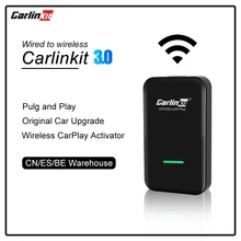 Carlinkit 3.0 проводной кабель для беспроводной Bluetooth CarPlay адаптер автомобильный мультимедийный плеер Оригинальное обновление Plug and Play MP3 MP4 MP5 Carlinkit 3.0 проводной кабель для беспроводной Bluetooth CarPlay адаптер автомобильный мультимедийный плеер Оригинальное обновление Plug and Play MP3 MP4 MP5