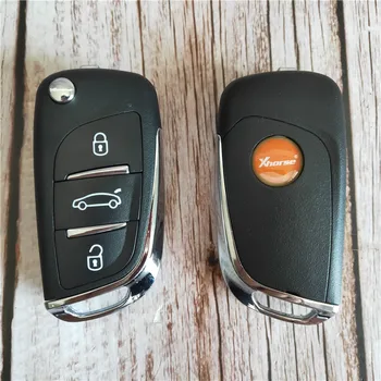

5pcs /lot Xhorse Wireless Remote For DS Type 3 Buttons SN002 XNDS00EN Universal Remote Key For VVDI Key Tool VVDI2