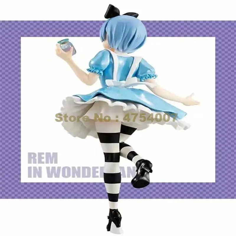 Экшн фигурки из аниме re: life in a другой мир коллекция милых кукол rem ram 21 см