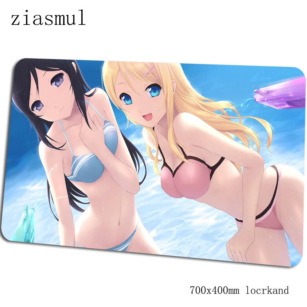 Kawaii коврик для мыши 700x400x3 мм игровой коврик для мыши большой коврик для геймера красочный компьютерный стол Клавиатура со встроенной мышью xl Большие игровые коврики - Цвет: Size 700x400x3mm