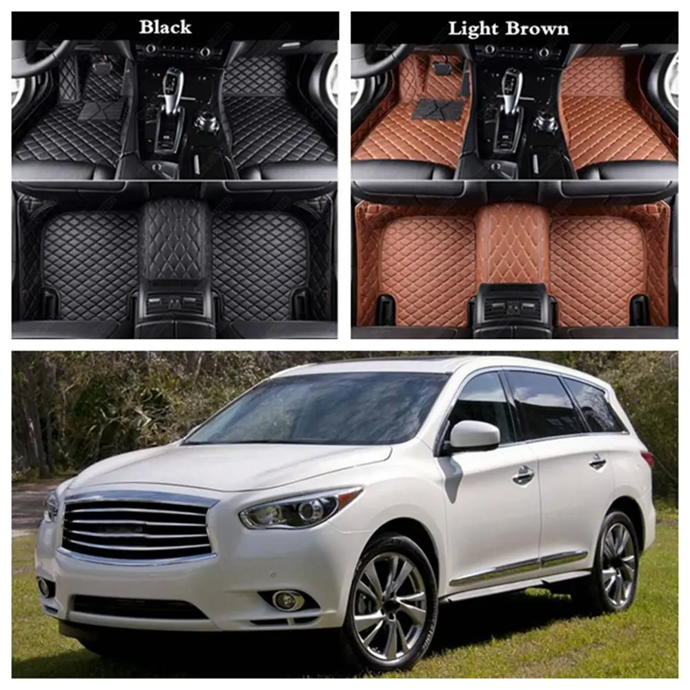 Автомобильные коврики для INFINITI JX FX35 EX35 JX35, Водонепроницаемые кожаные автомобильные коврики, автомобильные коврики, коврики для ног