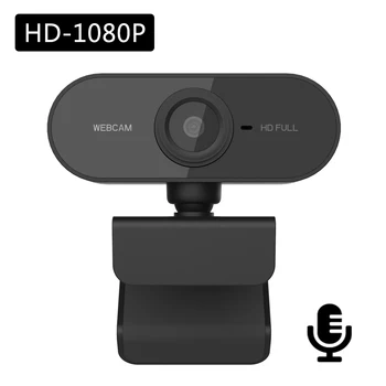 

PC Webcam Full HD 1080P USB Video Gamer Youtube Camera For Portatile laptop Windows 10 Computer Web cam built-in microphone