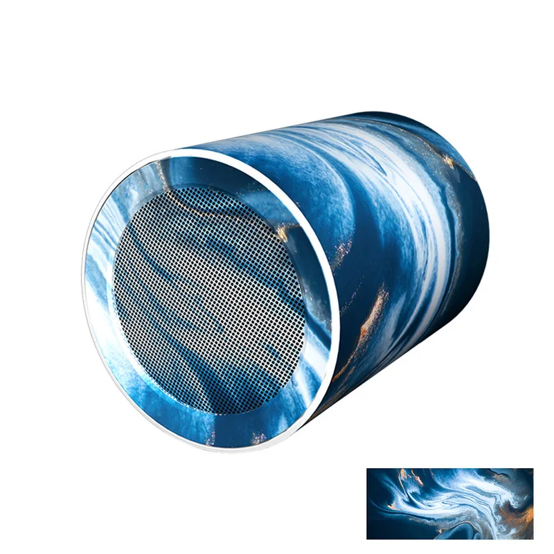 CLAITE Мини bluetooth 5,0 динамик TWS 3W винтажный Саундбар открытый каракули объемный динамик MP3 аудио музыкальный плеер портативный - Цвет: 05