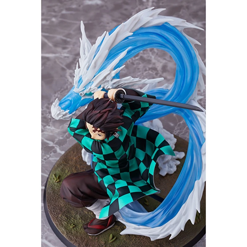 1/8 масштаб Kimetsu no Yaiba Tanjiro Kamado ПВХ Фигурки Brinquedos игрушки Фигурки Куклы