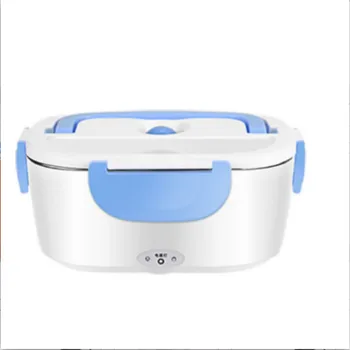 

Stainless Steel Electric Bento Lunch Box Weated Warm Car Thermal Lunchbox Portable Food Container Office School Kid ZM721