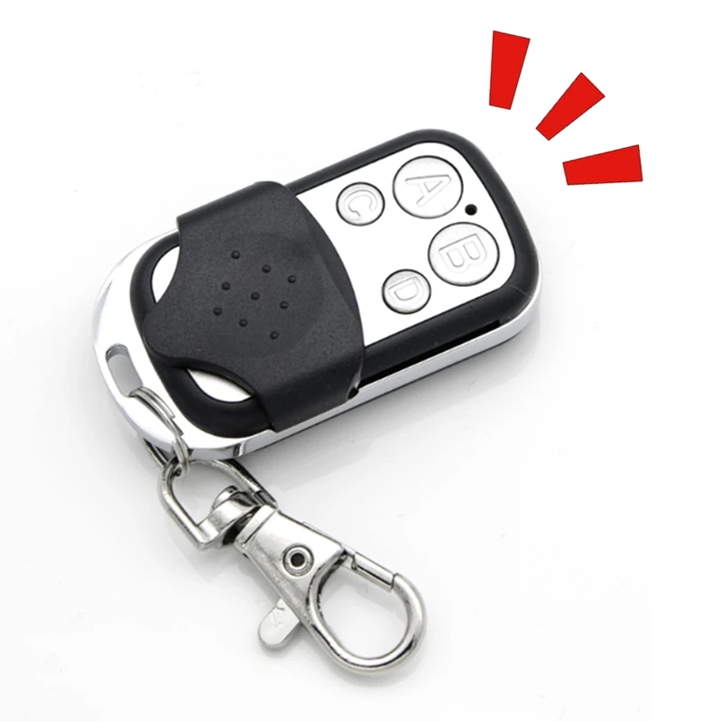 

Garage Electric Garage Door Remote Control Key 433Mhz 4 Buttons Copy Cloning Duplicator Remote Control Transmitter Switch