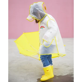 

Toddler Kids Rain Boots Girls Boys Classic School Boots Raincoat Rain Poncho Girl Rainwear Cute Cartoon Panda Penguin