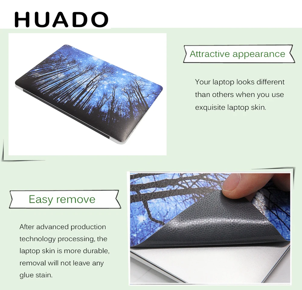 Starry Sky Laptop Skins Cover Sticker Decal For HP/ Acer/ Dell /ASUS/ Sony 13.3 15.4 15.6 17.3