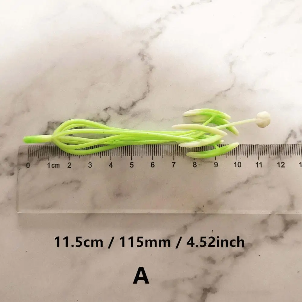 11cm 10pcs 10/15 шт. Длина 5/8/11 см желтый и зеленый цвета нейлоновые цветы Материал s чулки материал для изготовления цветов Высокое качество Лили тычинки Стиль - Цвет: 11cm 10pcs