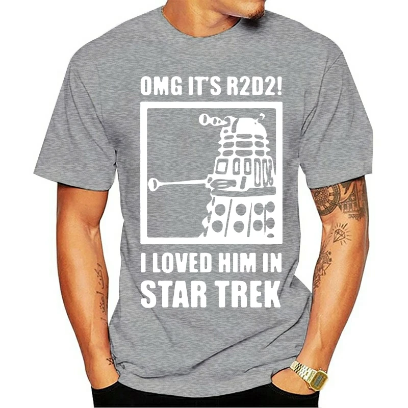 omg it's r2d2 dalek shirt