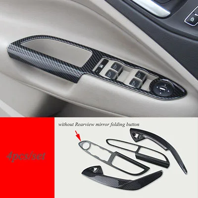 Аксессуары для стайлинга автомобилей специальный внешний интерьер декоративная наклейка накладка чехол для Ford KUGA ESCAPE 2013 - Название цвета: NO.2