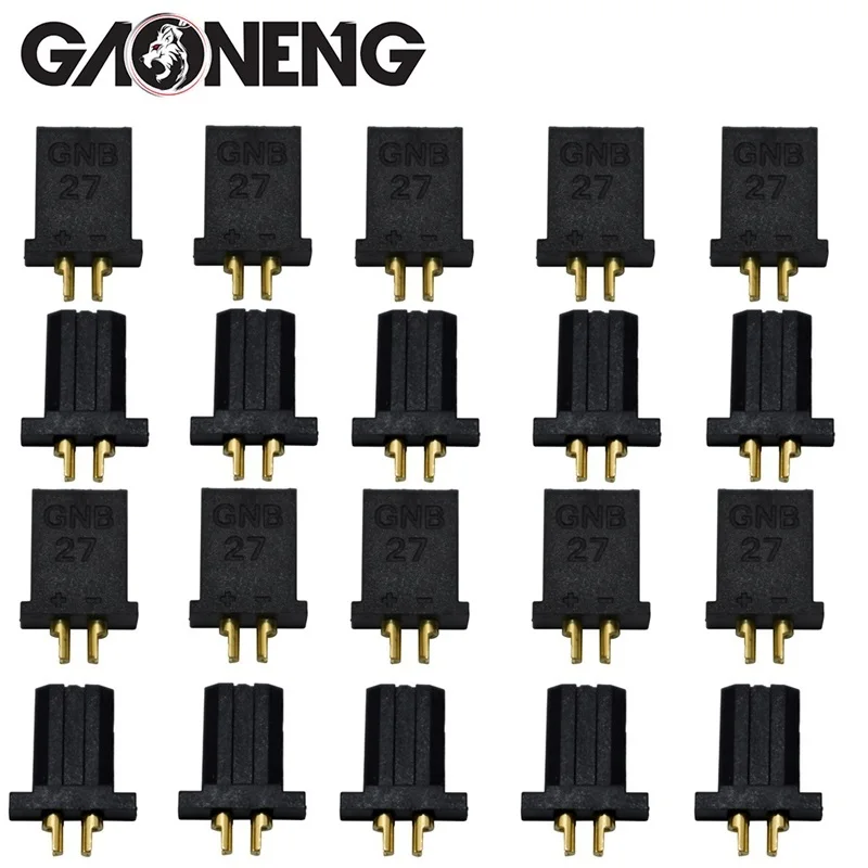 

Штекерный адаптер Gaoneng GNB 27 для гоночных моделей, фиксированная плата для мультикоптера, запасные части «сделай сам», 50 пар