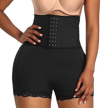 

Waist Trainer Women Body Shaper Butt Lifter Tummy Control Panty Fake Padded Protecting Fajas Colombianas