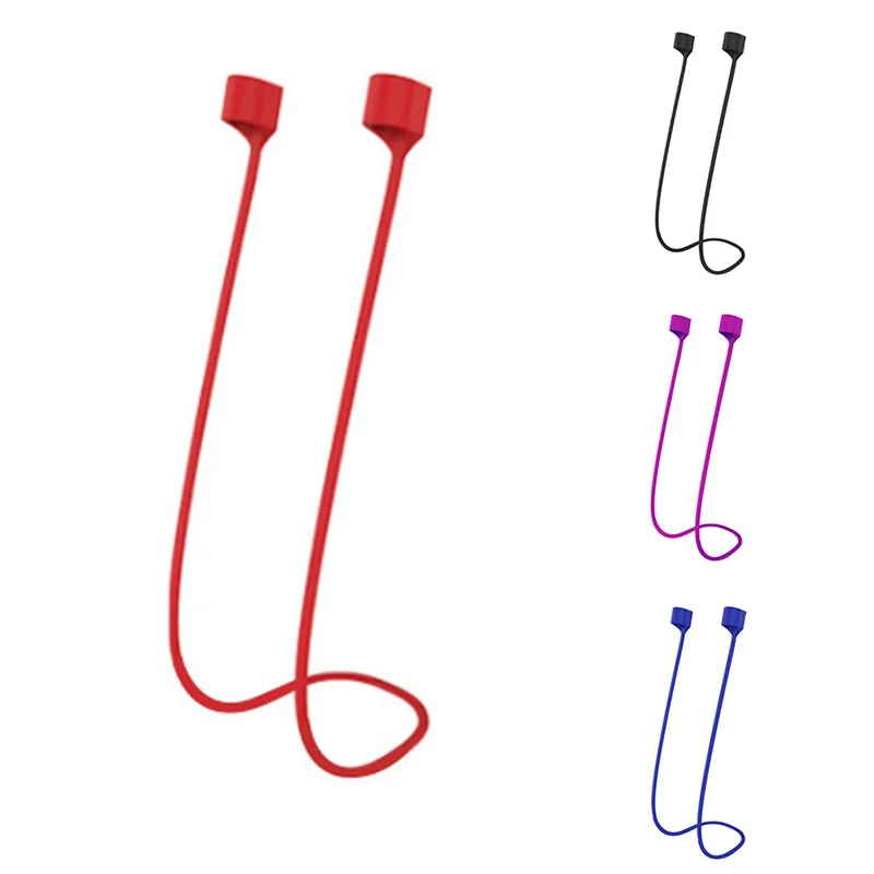 1PC Anti Lost Strap Silicone Earphone Cable Rope for AirPods 3 4 5 Bluetooth Earphones Strap Cord Holder Earhook Accessories anti lost earphone data cable storage silicone strap strap cable organizer buckle hub cable strap cable tie cable organizers