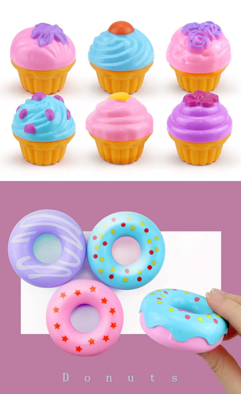 32 шт. DIY ролевые игры фрукты разрезание торта ко дню рождения кухонная игрушечная еда Cocina De Juguete игрушка Макарон пончики подарок для девочек