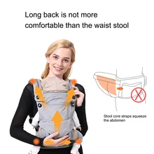 Удобный детский рюкзак-кенгуру с ремнем для новорожденных; Детский рюкзак с ремнем на талии; Детский рюкзак с ремнем на плечо для младенцев