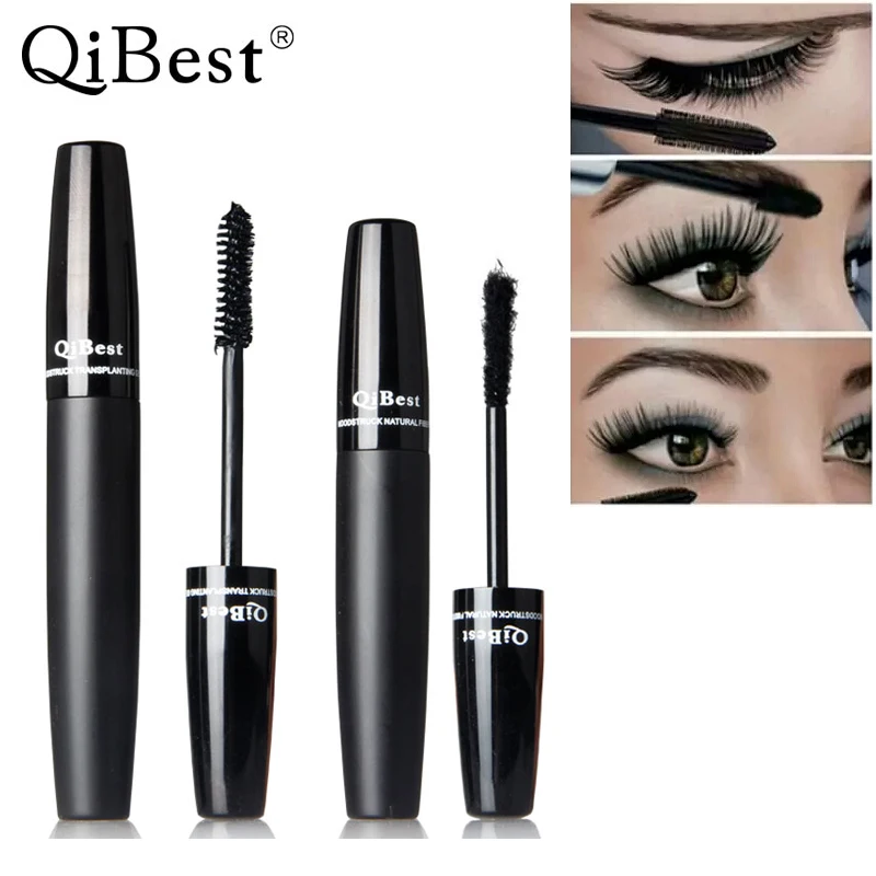 

2Pcs/lot 4D Silk Fiber Lash Mascara Waterproof Rimel 3d Mascara For Eyelash Extension Thick Lengthening Korean makeup Cosmetics