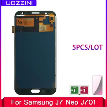

5 Pcs/lot 5.5'' inch For SAMSUNG Galaxy J7 Neo LCD Display J701 J701F J701M J701MT LCD Display Touch Screen Digitizer Adjustable