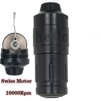 

New Powerful Quiet Swiss Motor Rotary Tattoo Machine Short Pen For Cartridge Tattoo Liner Shader Free Shipping