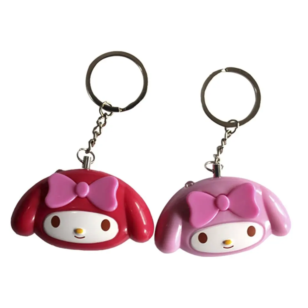 Cute Mini Self Defense Alarm 120dB Super Loud Personal Security Anti-Attack Emergency Alarm Keyring For Women Kids Autodefensa