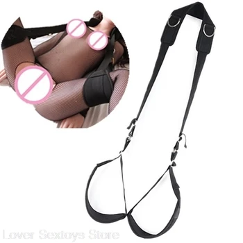 Easy Access Portable Thigh Restraint Sling For Fetish Bondage Unisex Sex Swing Toy Chaises Sex Meubles Adult Sex Toys For Women 2