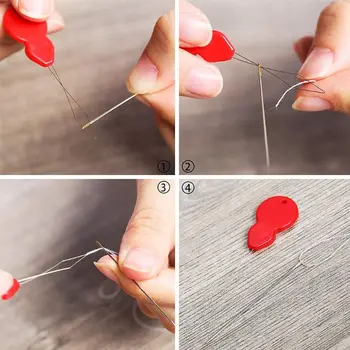 

2020 New 47Pcs Seed Beading Needles Extra Fine Thin Long Straight Needle Jewelry Making